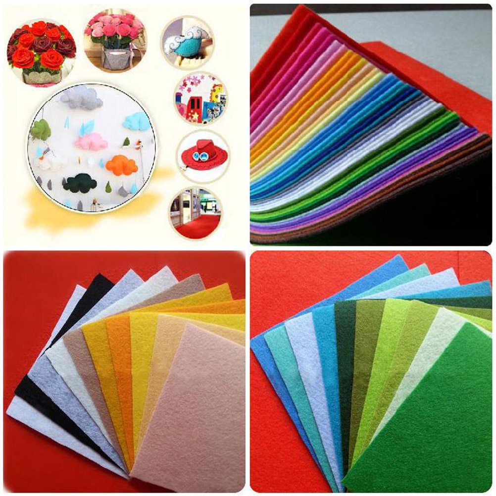 40Pcs Multicolor Nonwoven Fabr - огляд і ціна Is Sewing Textile Art