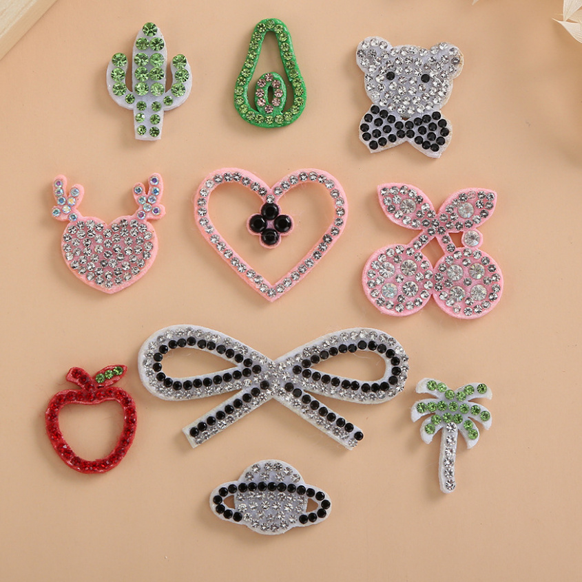 10 Pcs Tree Bow Bear Planet Gl - огляд і ціна Sewing Id