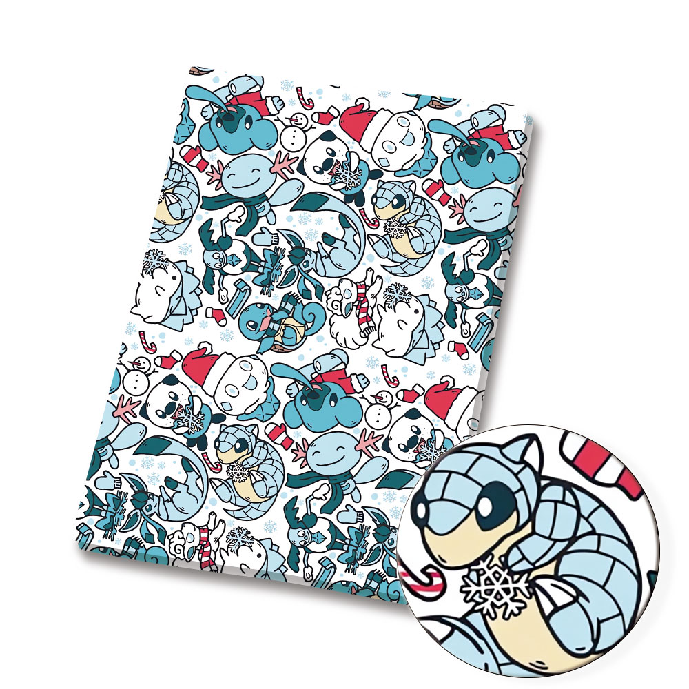 Pokemon Cartoon Fabric140*50cm - огляд і ціна Sewing Production