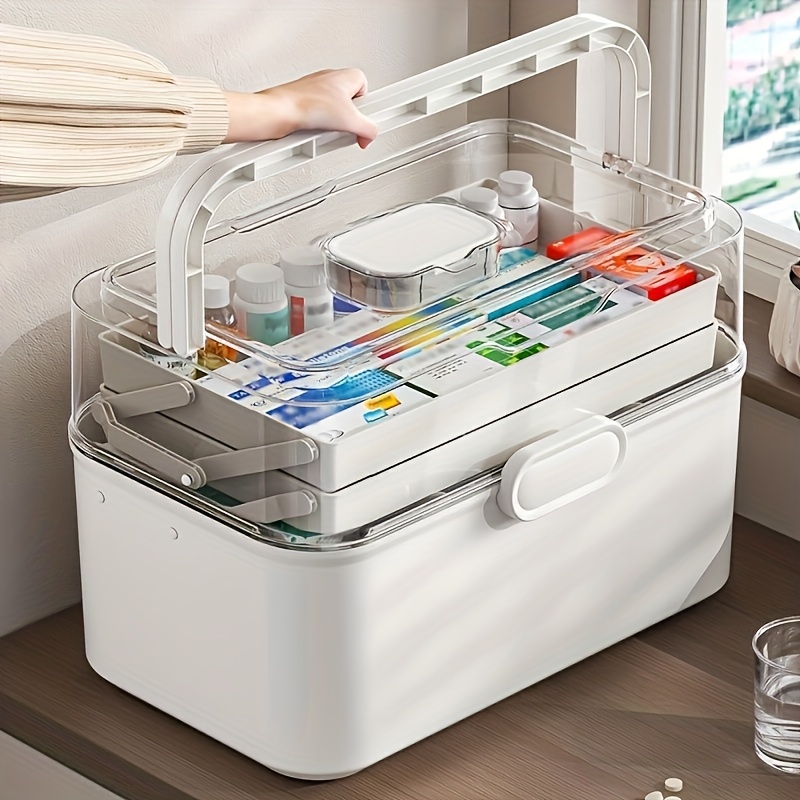 Large Capacity Clear Lid Medic - огляд і ціна Bobbin Organizer Box
