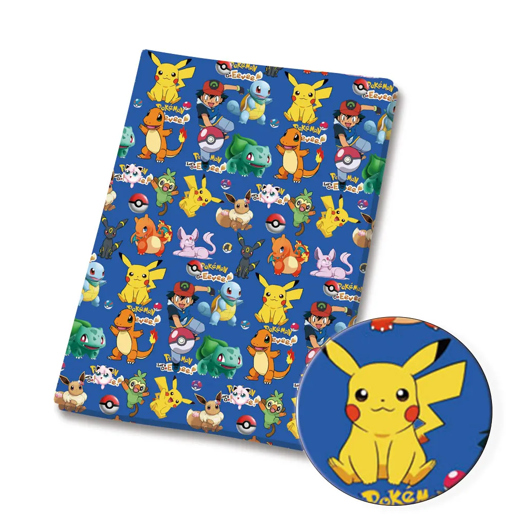Pokemon Cartoon Fabric140*50cm - огляд і ціна Sewing Production