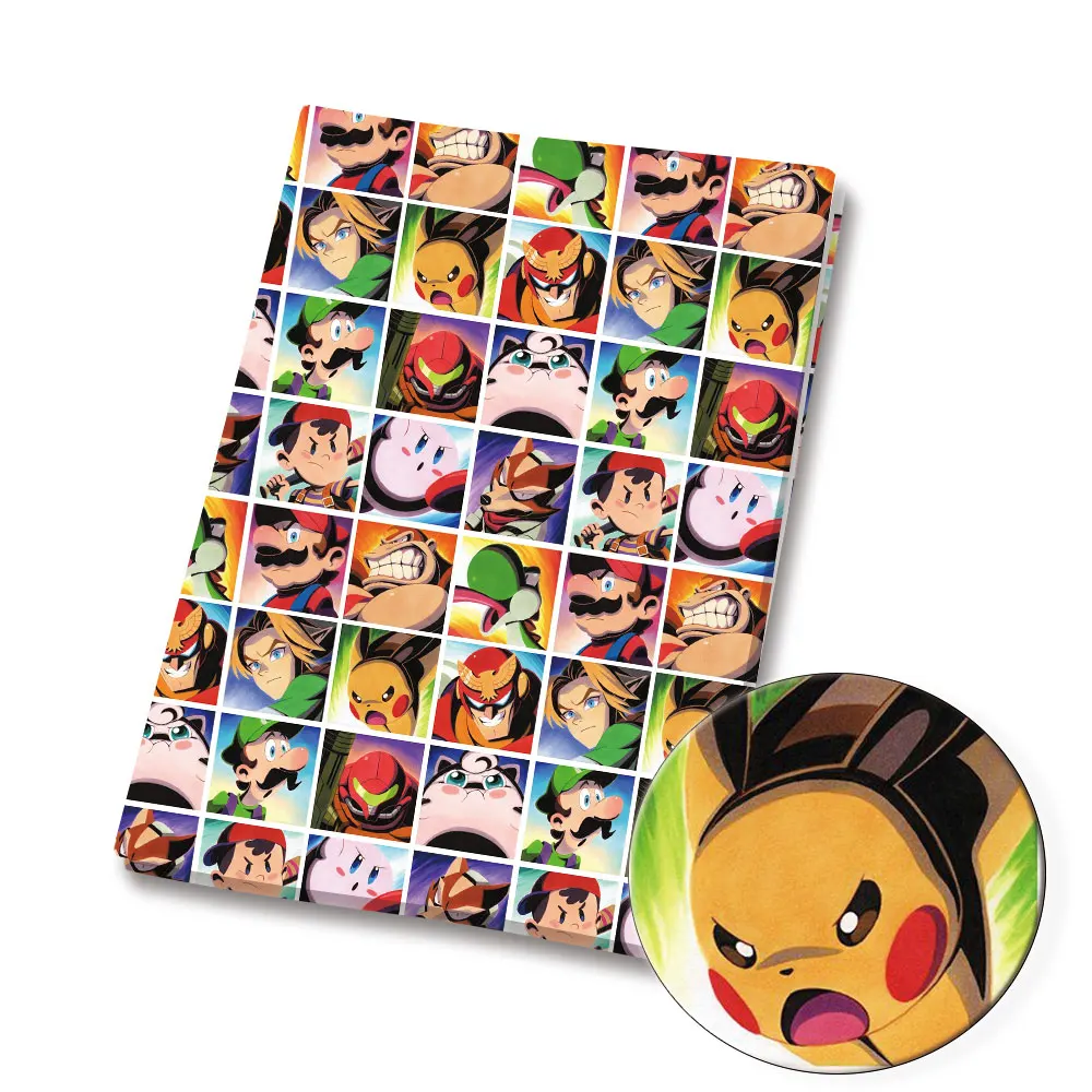 Pokemon Cartoon Fabric140*50cm - огляд і ціна Sewing Production