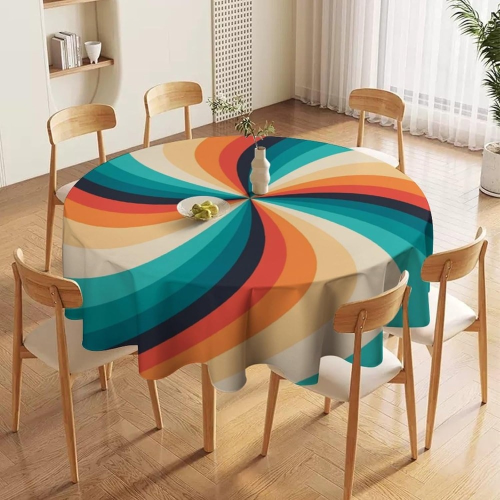 Vintage Groovy Swirl Round Tab - огляд і ціна Century Textile & Sewing Supply Reviews