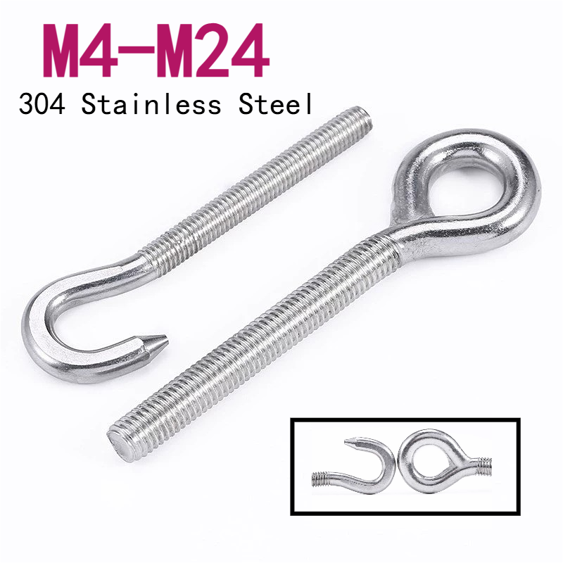 304 Stainless Steel Sheep Eye  - огляд і ціна Hook Eye Fastener