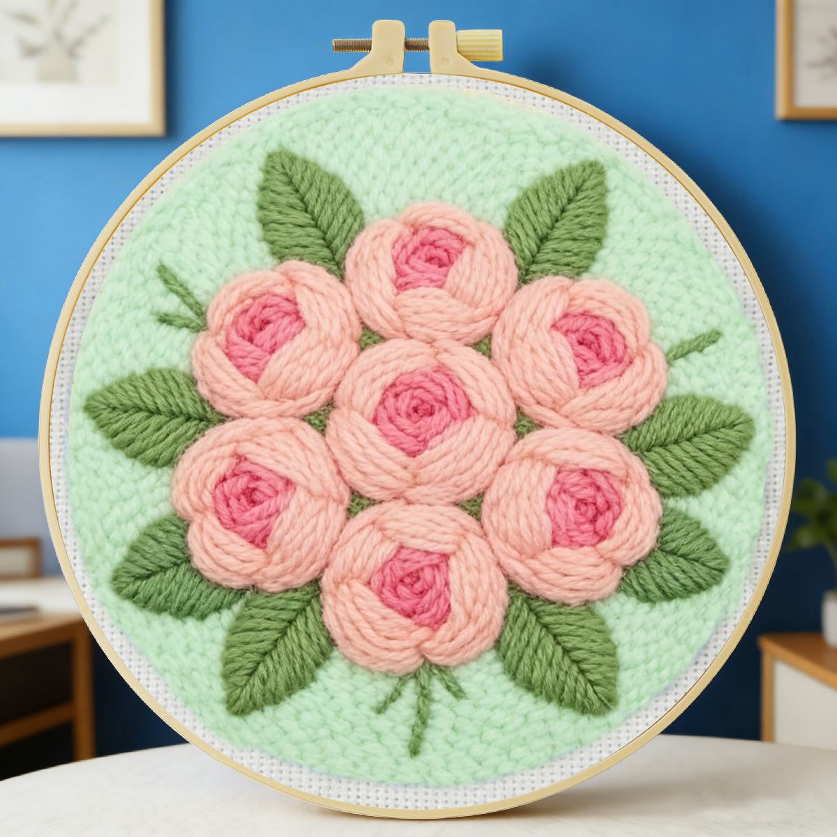20X20CM/7.87inch Flower Punch  - огляд і ціна Is Sewing Textile Art